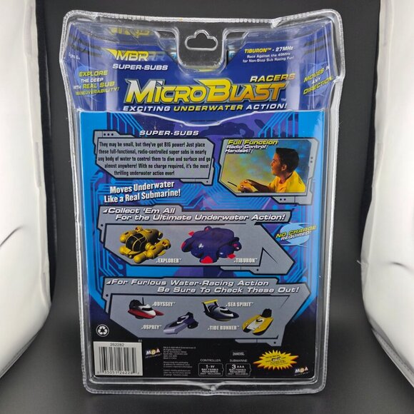 MBR MicroBlast R/C Submarine Tiburon‎ NWT - Picture 2 of 7